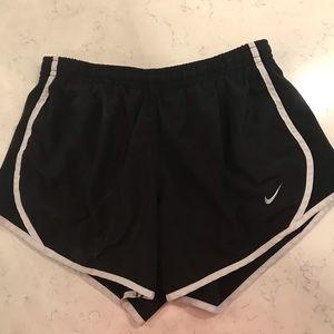 Nike black athletic shorts